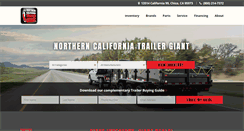 Desktop Screenshot of northerncaliforniatrailergiant.com